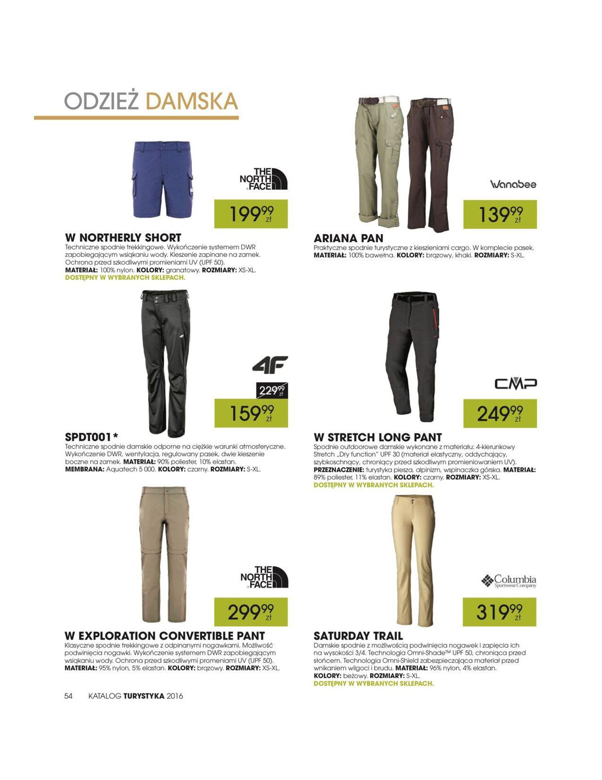 Gazetka promocyjna Go Sport str. 54