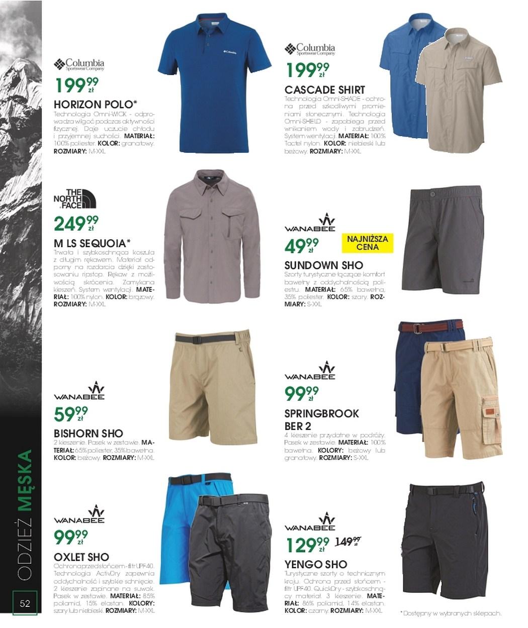 Gazetka promocyjna Go Sport str. 52