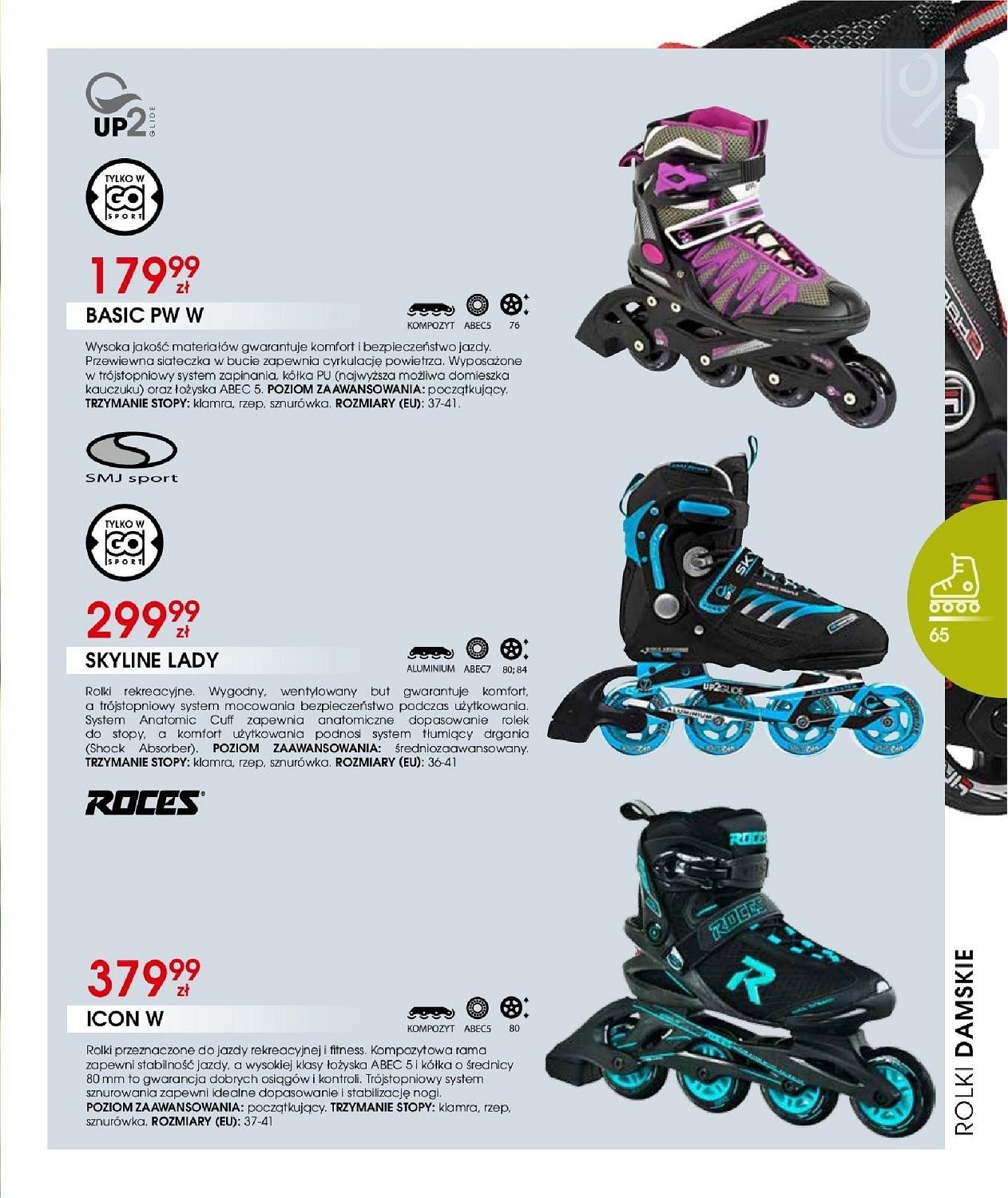 Gazetka promocyjna Go Sport str. 66