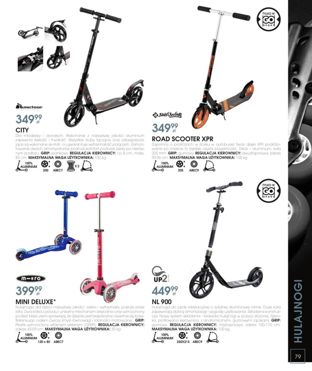 Gazetka promocyjna Go Sport str. 79