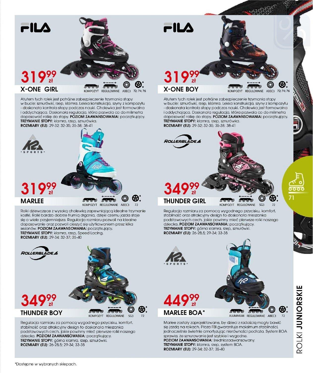 Gazetka promocyjna Go Sport str. 72