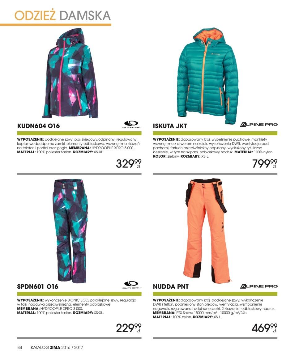 Gazetka promocyjna Go Sport str. 84
