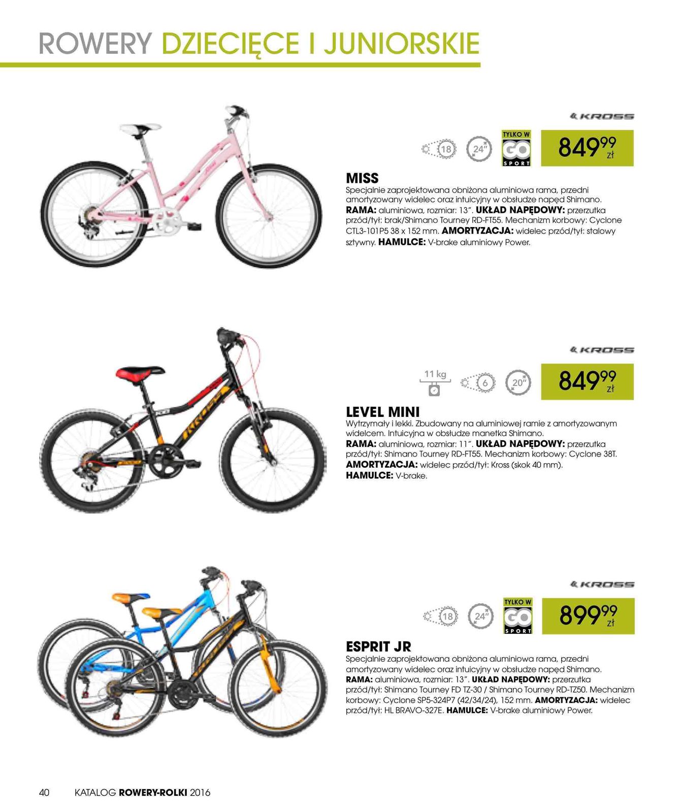 Gazetka promocyjna Go Sport str. 40