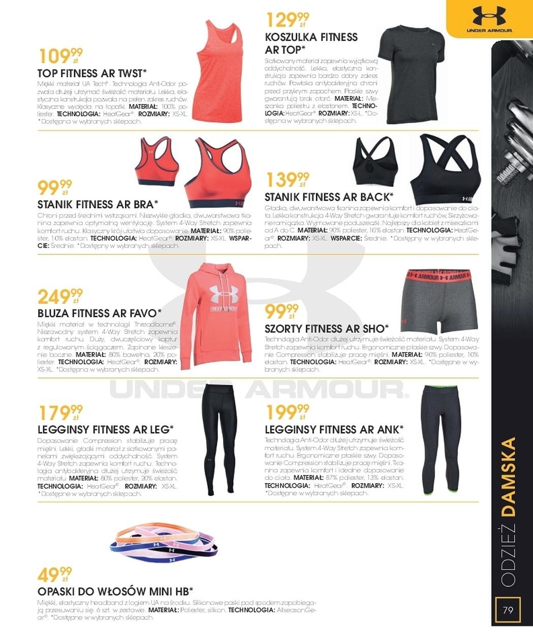 Gazetka promocyjna Go Sport str. 79