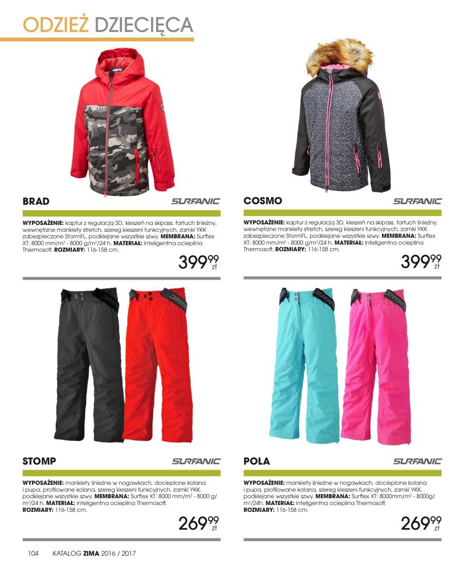 Gazetka promocyjna Go Sport str. 104