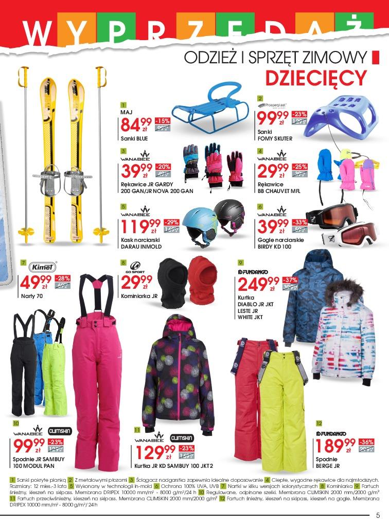 Gazetka promocyjna Go Sport str. 5