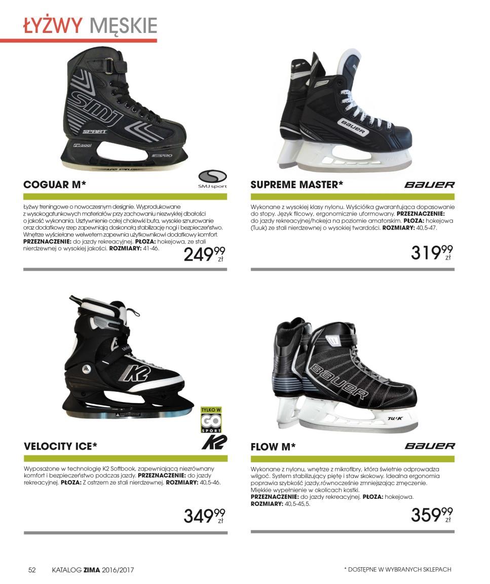 Gazetka promocyjna Go Sport str. 52