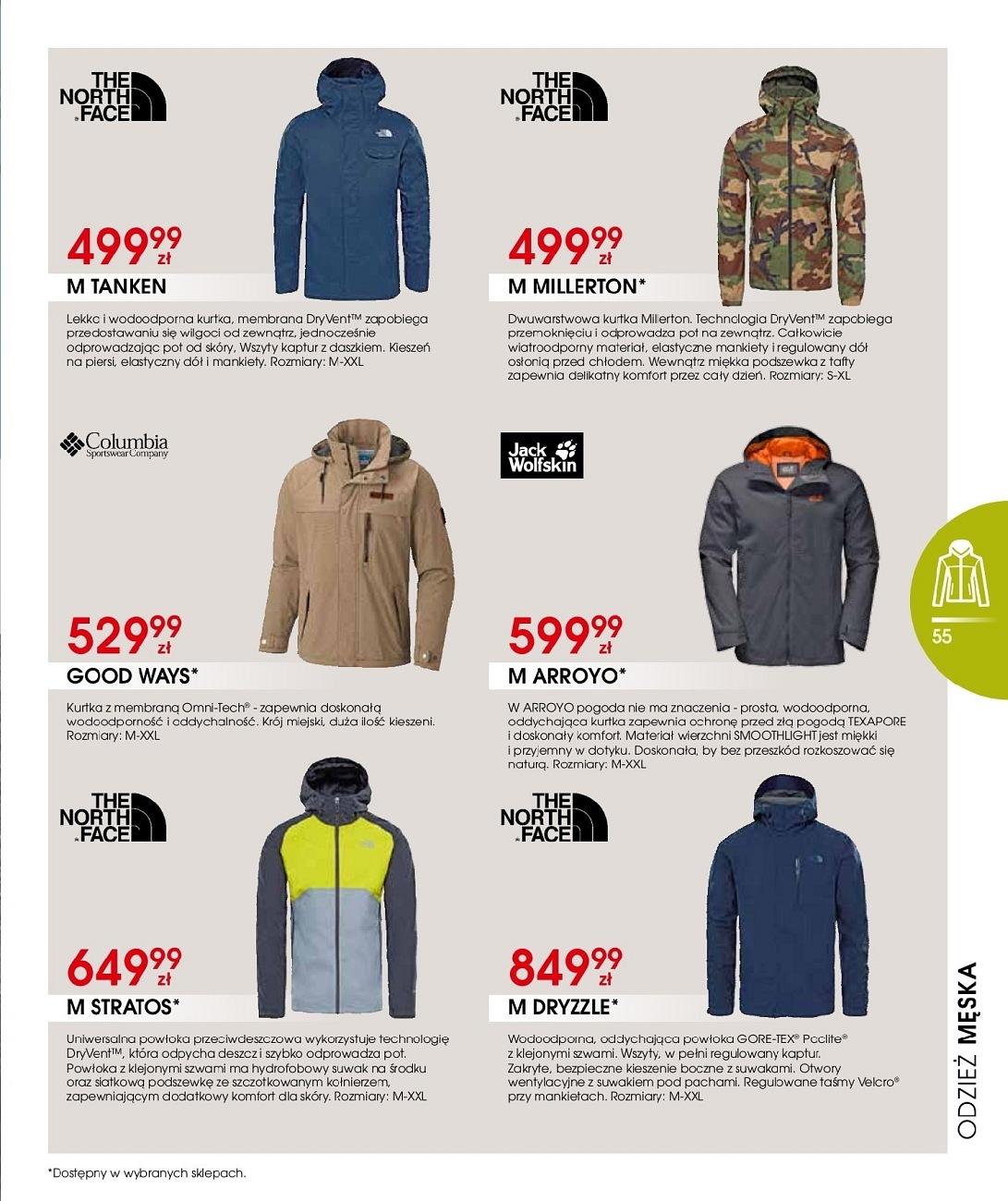 Gazetka promocyjna Go Sport str. 55