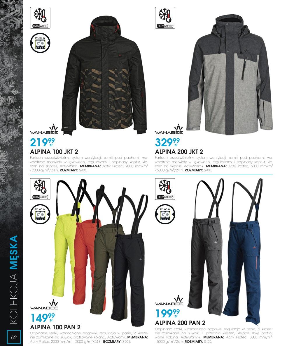 Gazetka promocyjna Go Sport str. 62