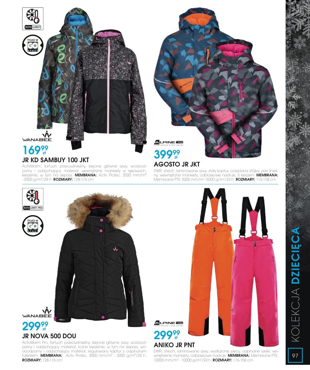 Gazetka promocyjna Go Sport str. 97