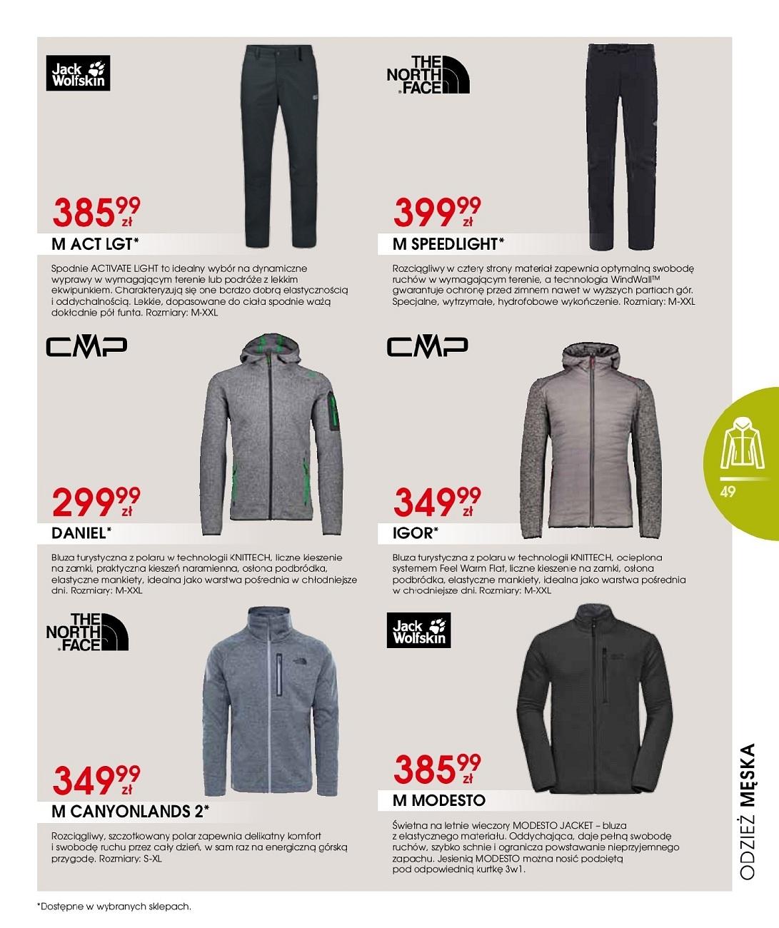 Gazetka promocyjna Go Sport str. 49