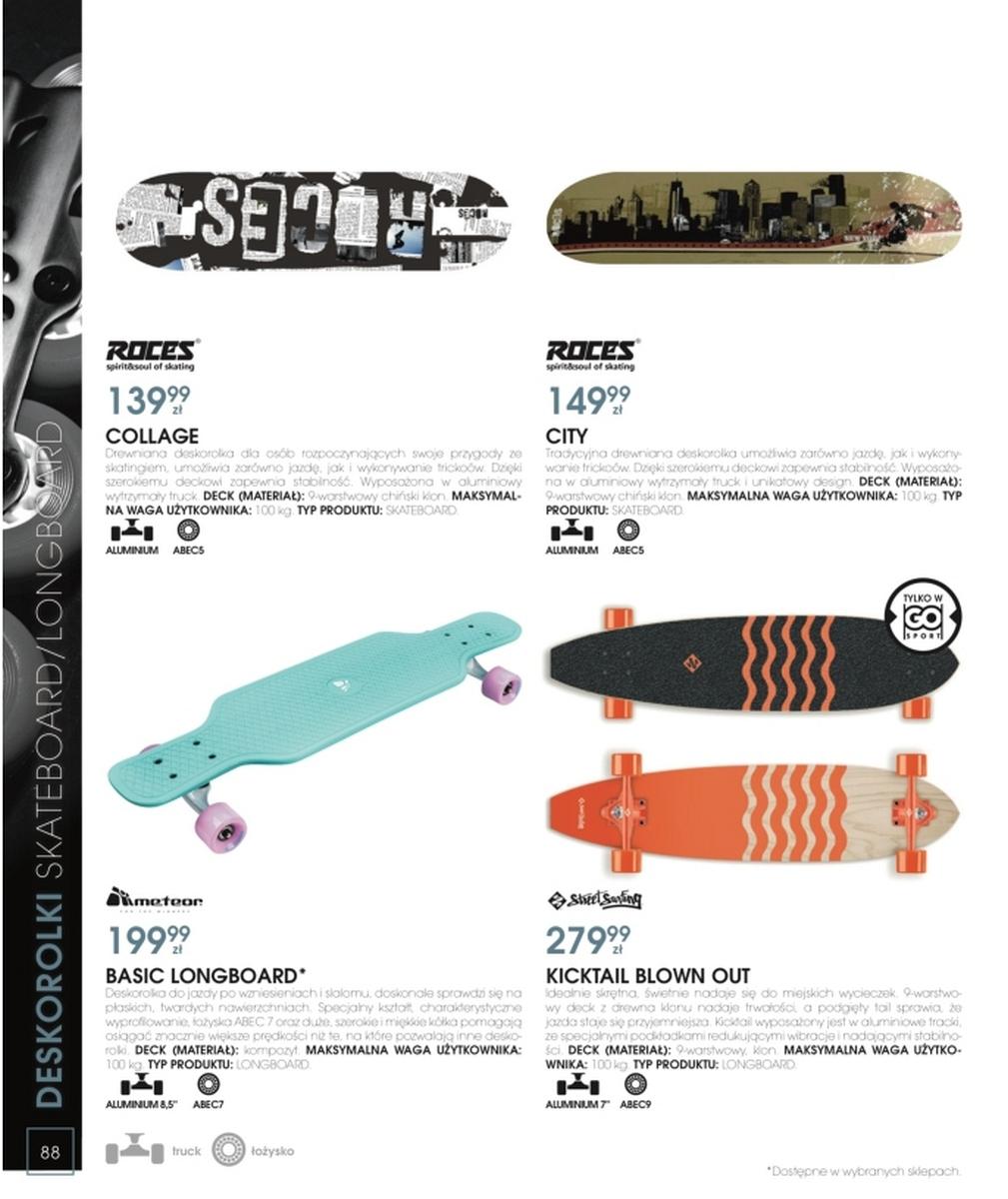 Gazetka promocyjna Go Sport str. 88