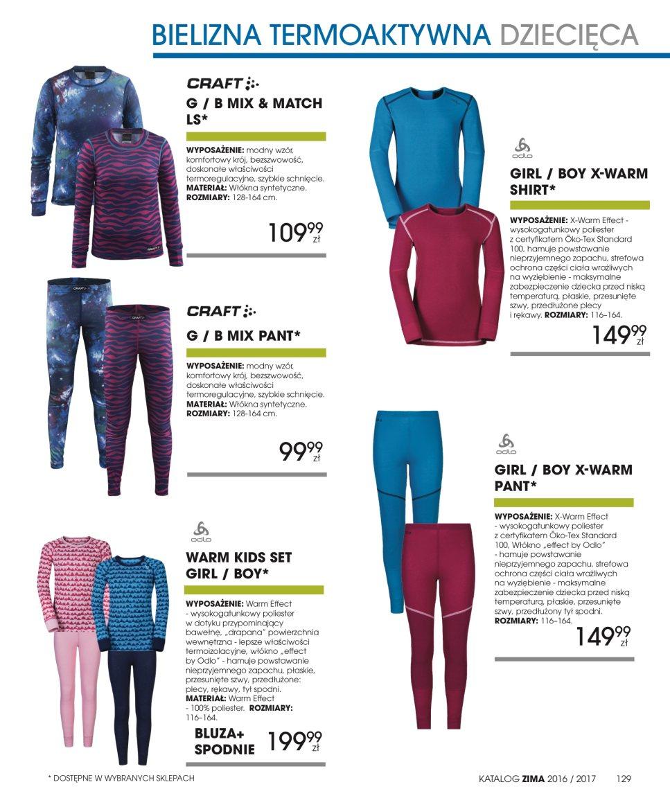 Gazetka promocyjna Go Sport str. 129