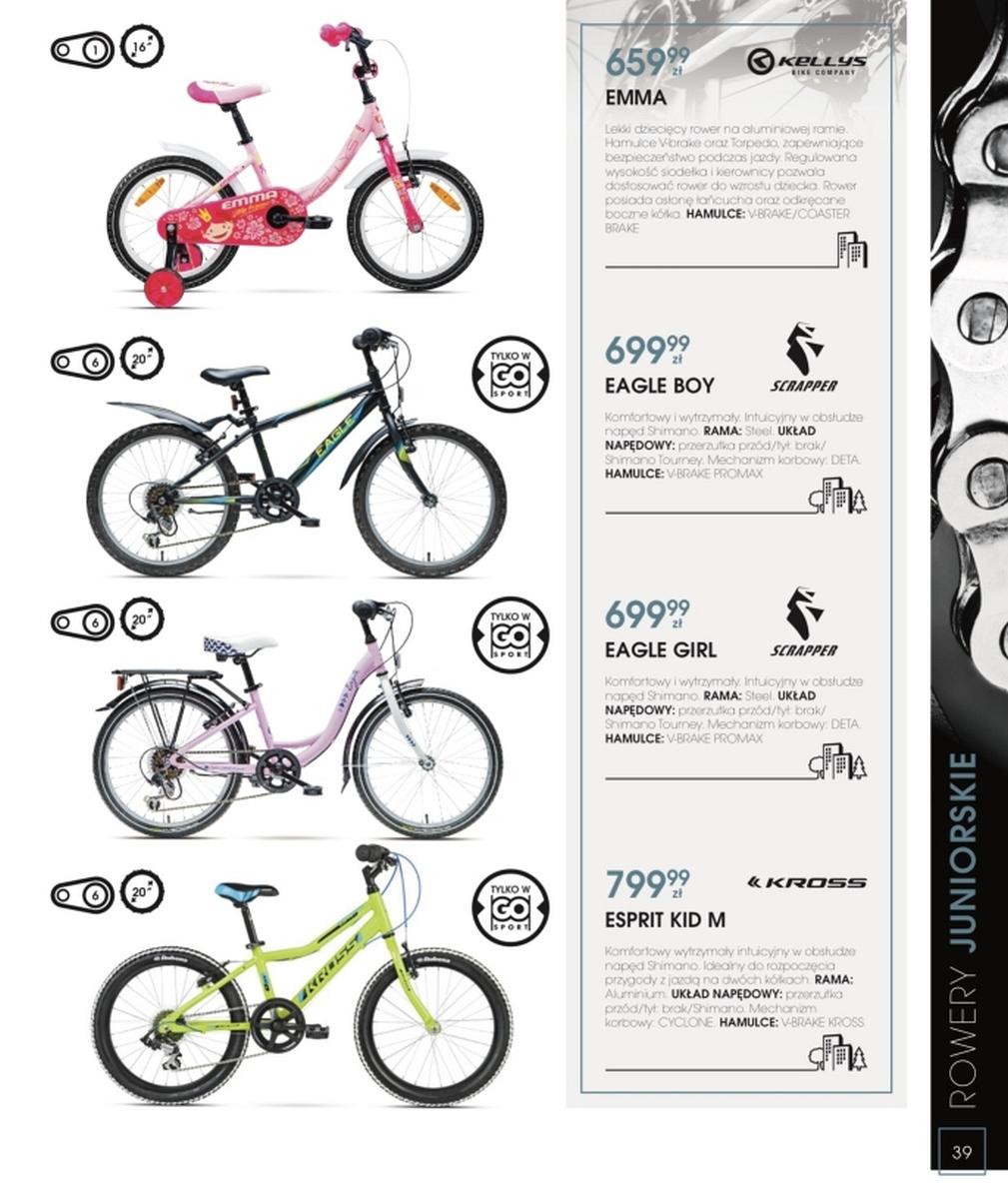 Gazetka promocyjna Go Sport str. 39