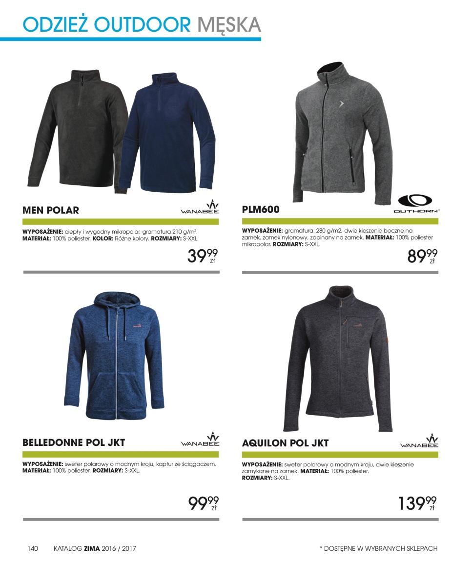 Gazetka promocyjna Go Sport str. 140