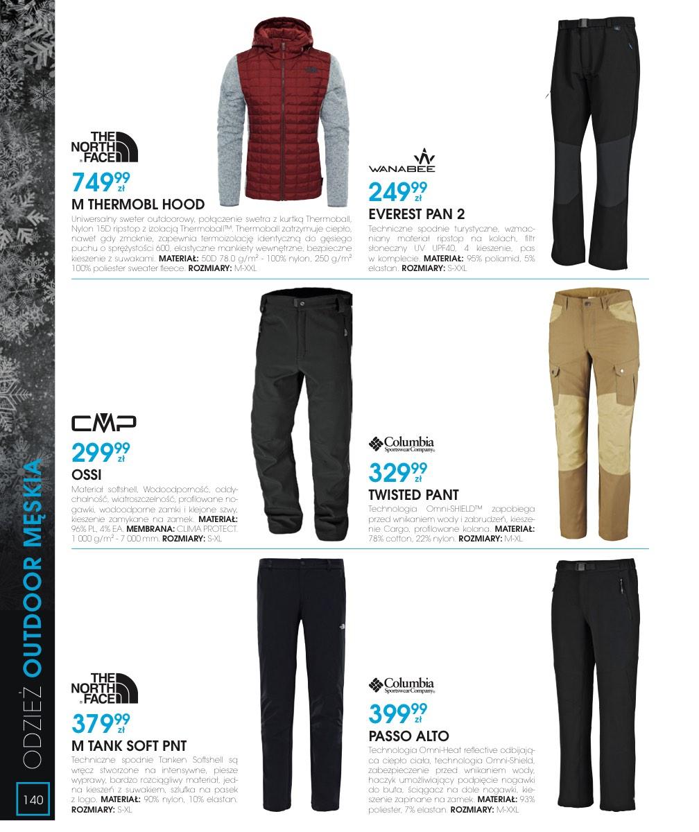 Gazetka promocyjna Go Sport str. 140