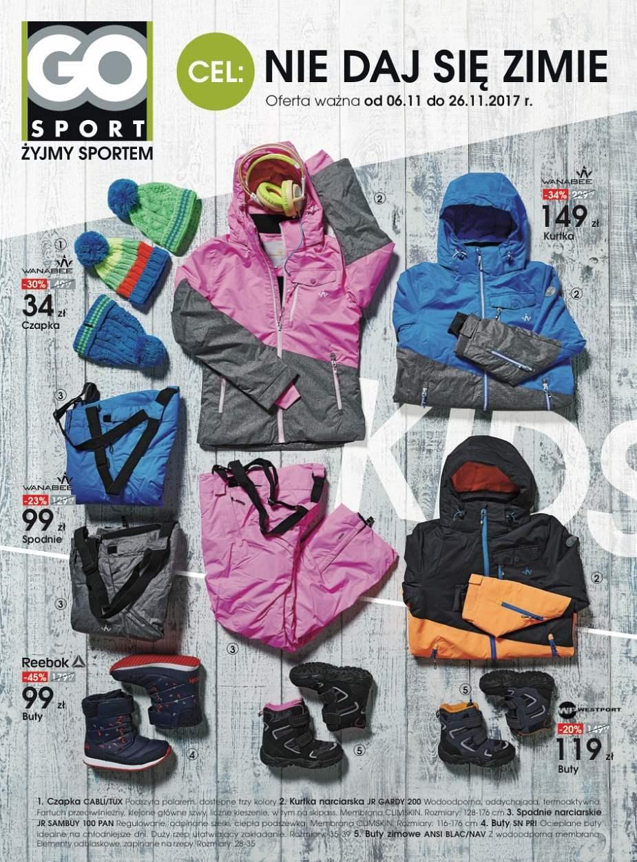 Gazetka promocyjna Go Sport str. 1