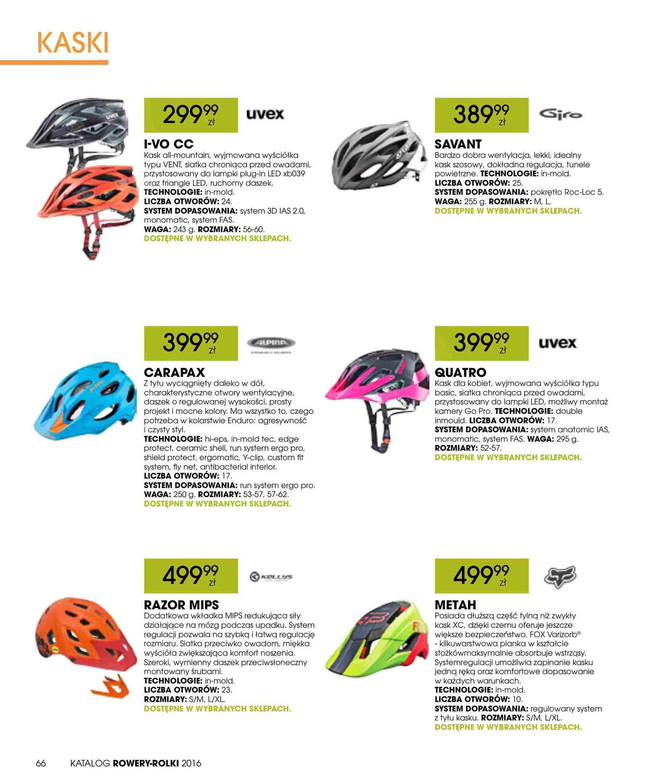 Gazetka promocyjna Go Sport str. 66