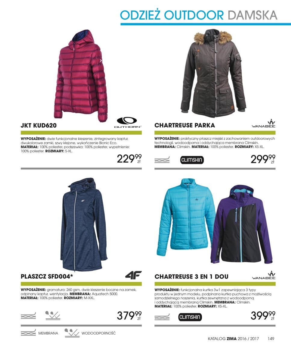 Gazetka promocyjna Go Sport str. 149