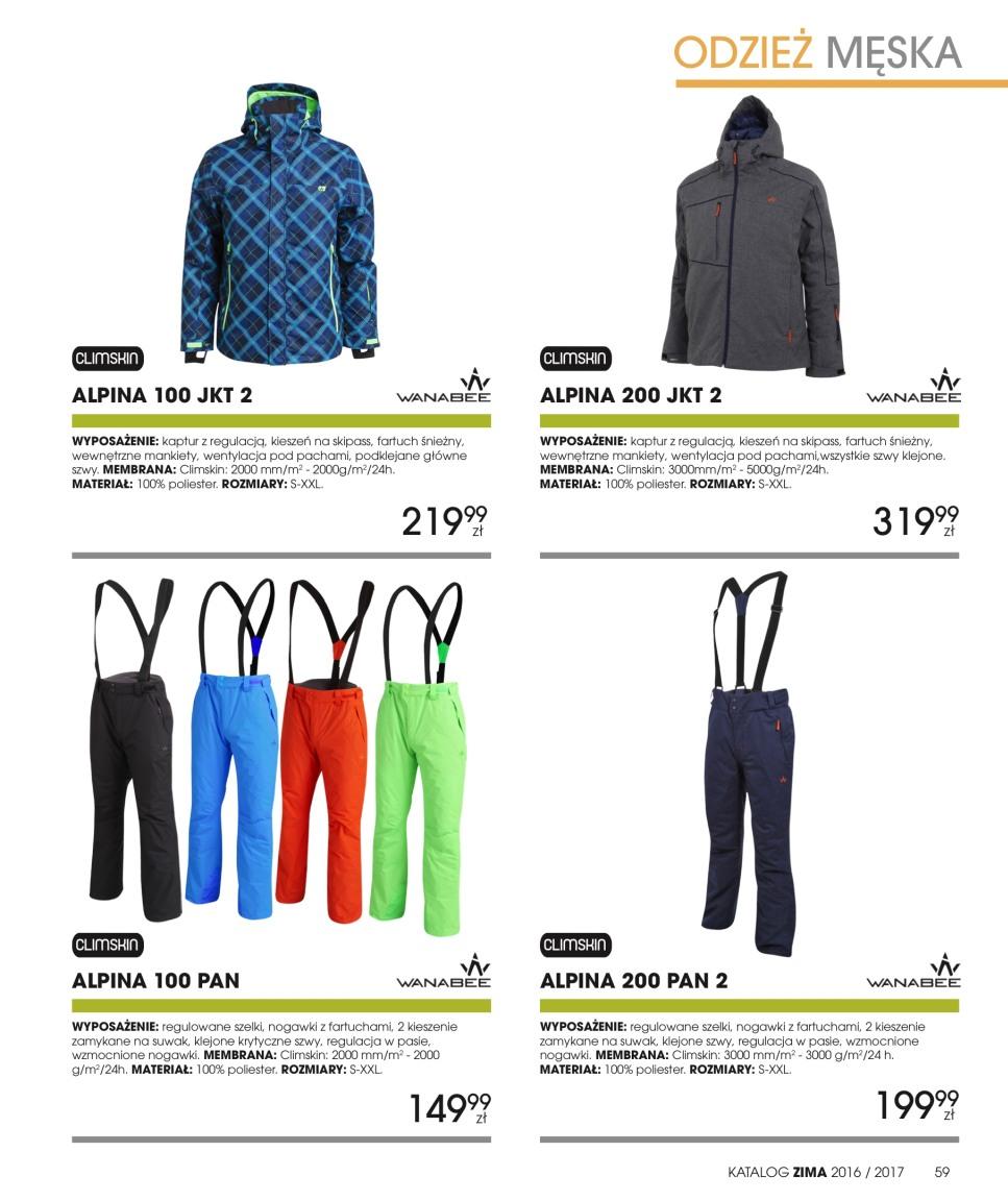 Gazetka promocyjna Go Sport str. 59