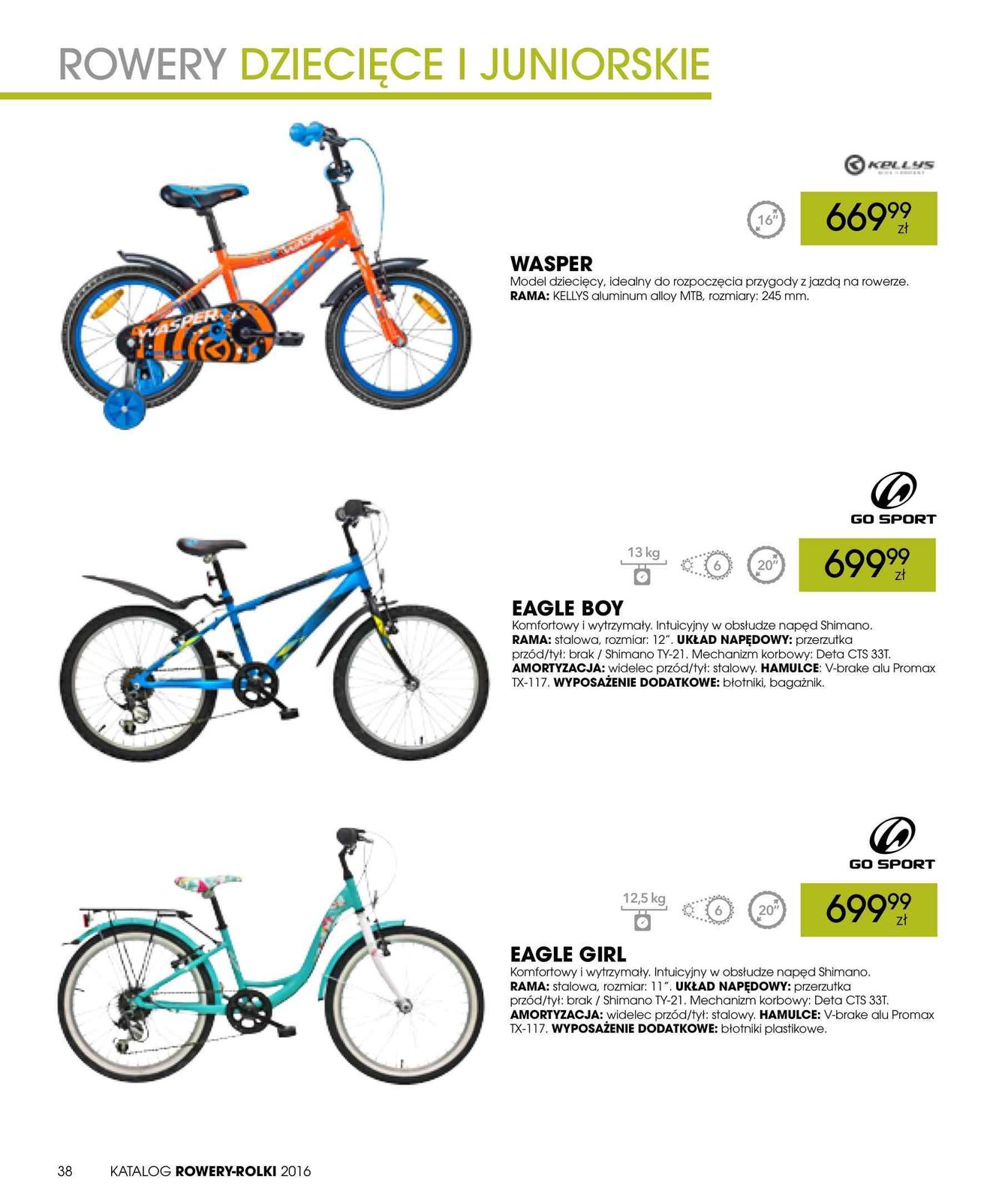 Gazetka promocyjna Go Sport str. 38