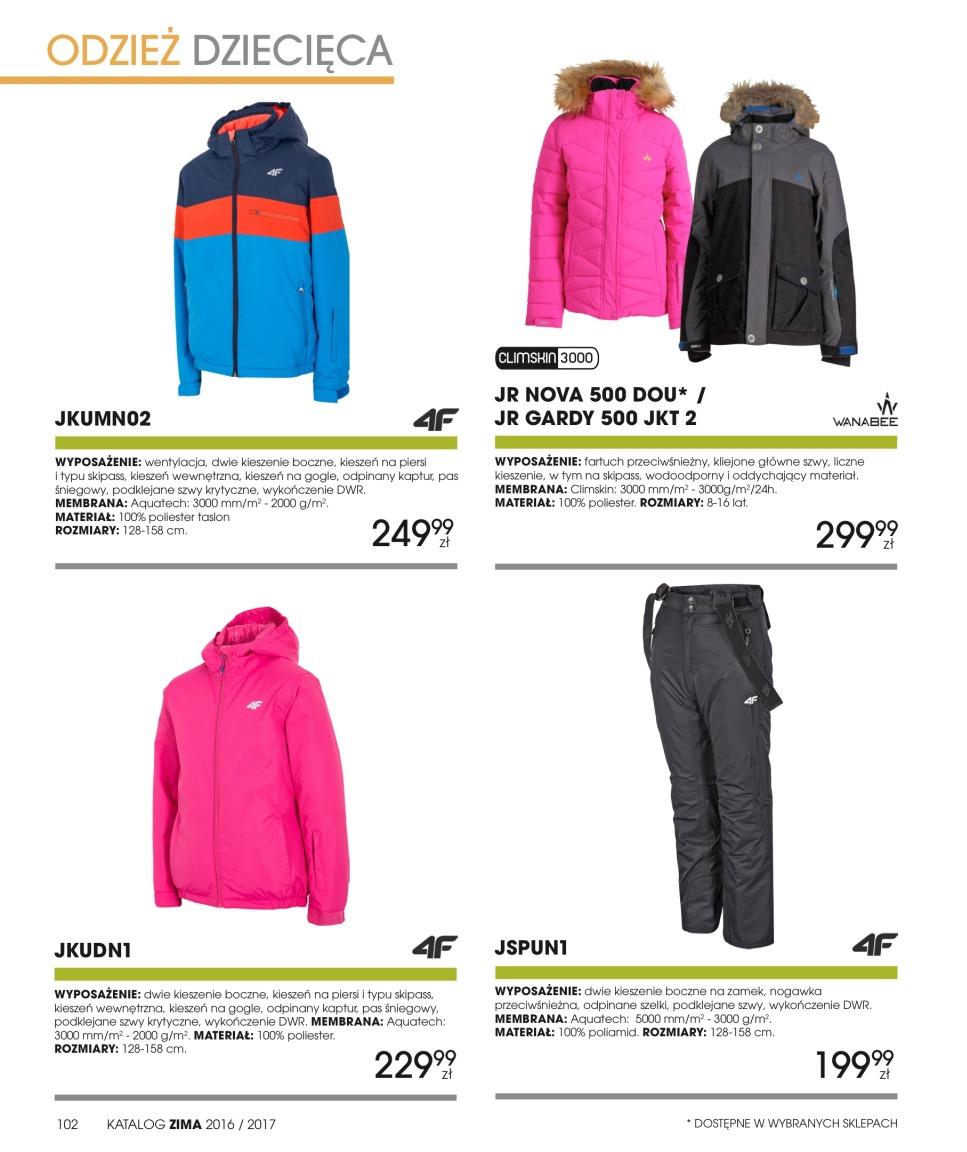 Gazetka promocyjna Go Sport str. 102
