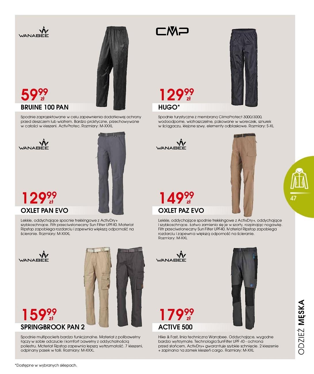 Gazetka promocyjna Go Sport str. 47