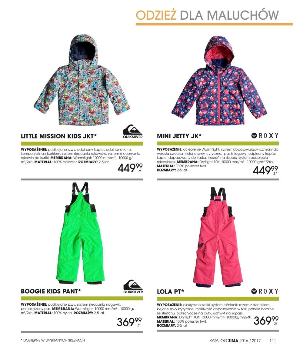 Gazetka promocyjna Go Sport str. 111