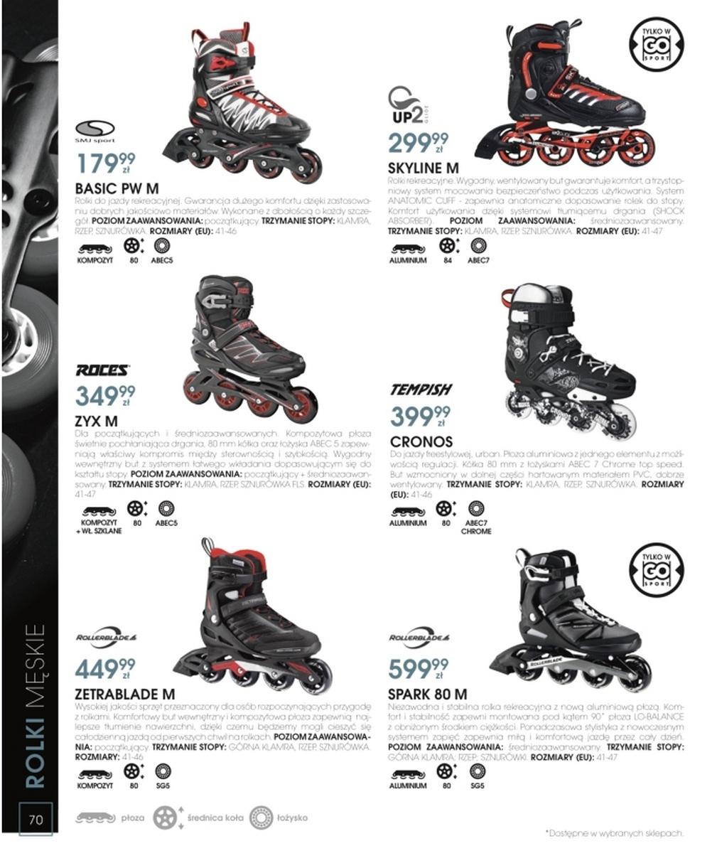 Gazetka promocyjna Go Sport str. 70