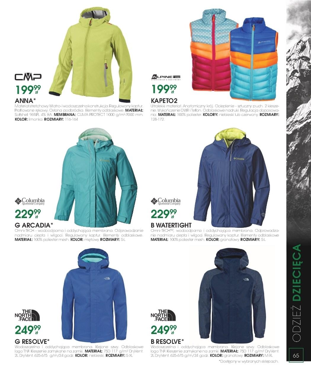 Gazetka promocyjna Go Sport str. 65