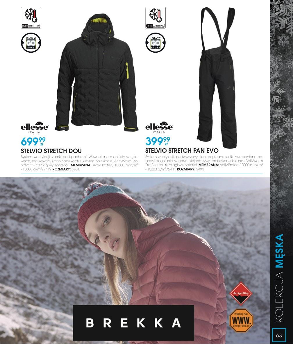 Gazetka promocyjna Go Sport str. 63