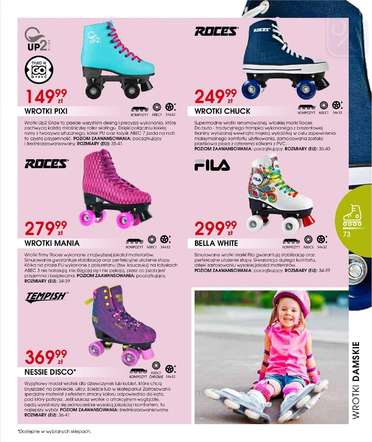 Gazetka promocyjna Go Sport str. 74