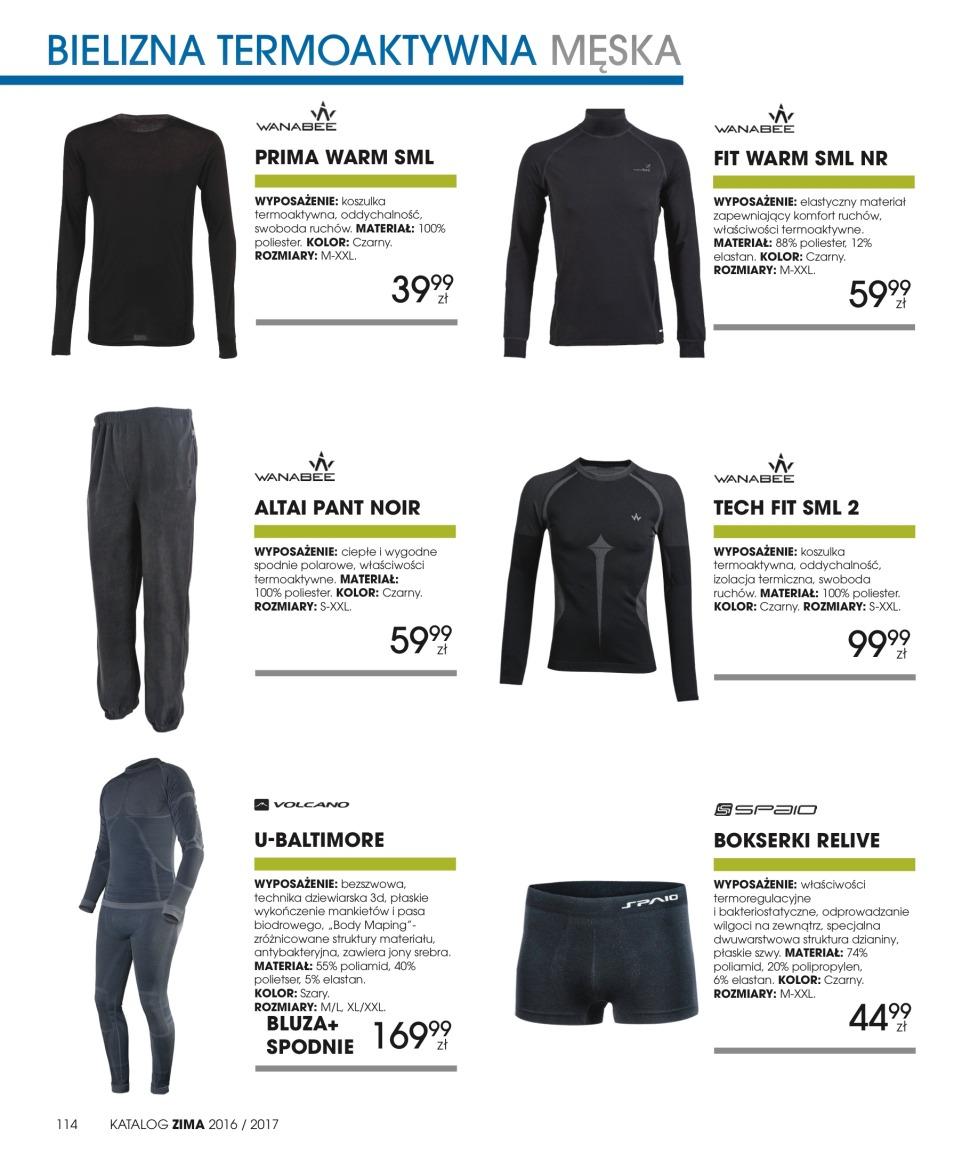 Gazetka promocyjna Go Sport str. 114