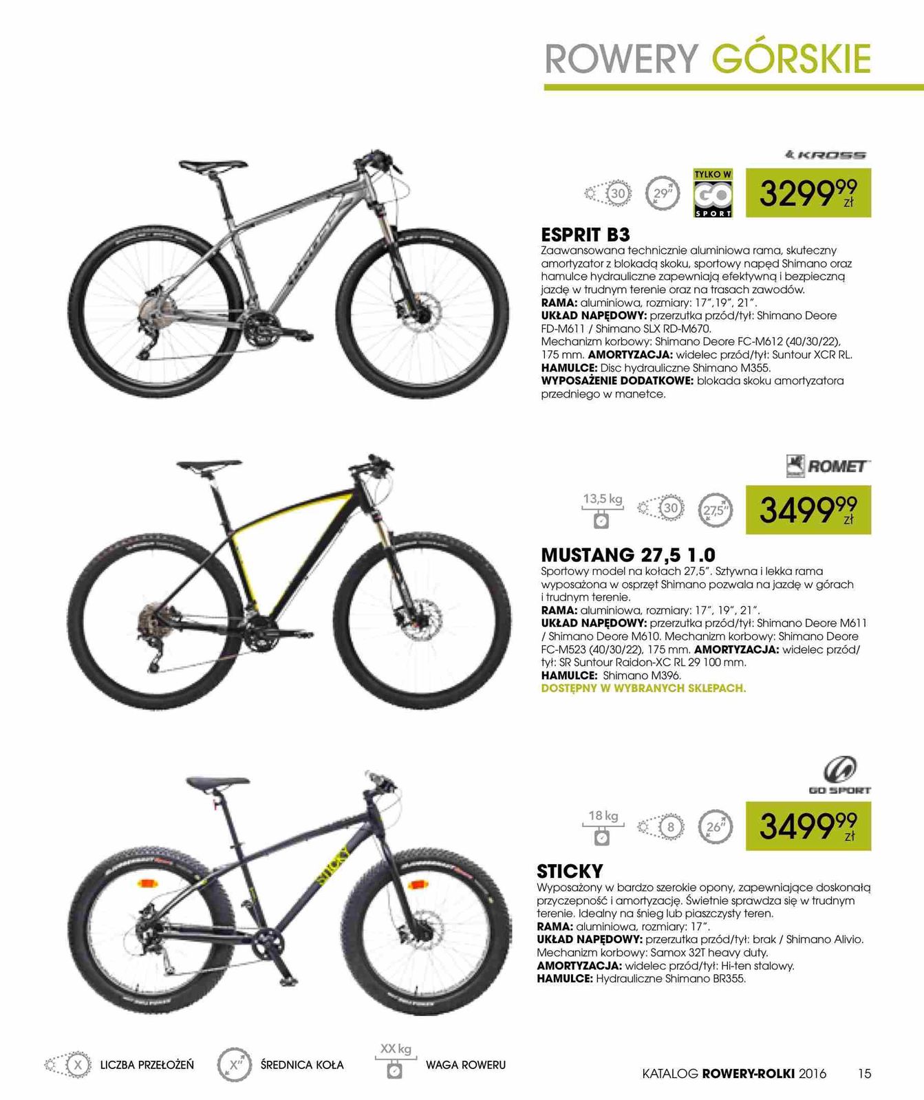 Gazetka promocyjna Go Sport str. 15