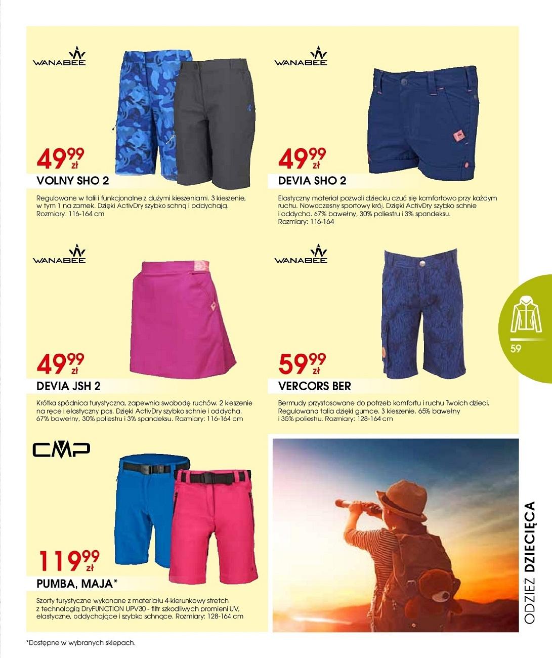 Gazetka promocyjna Go Sport str. 59