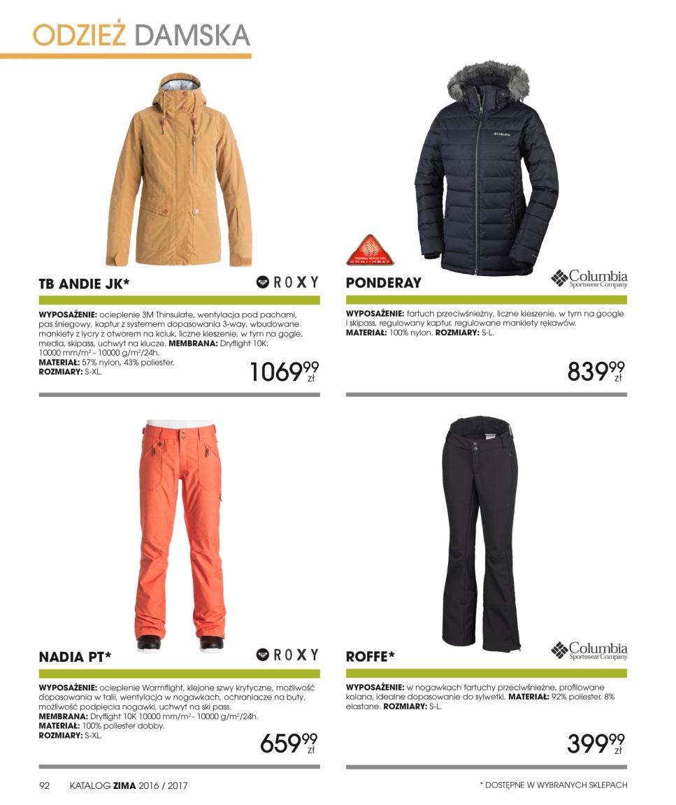 Gazetka promocyjna Go Sport str. 92