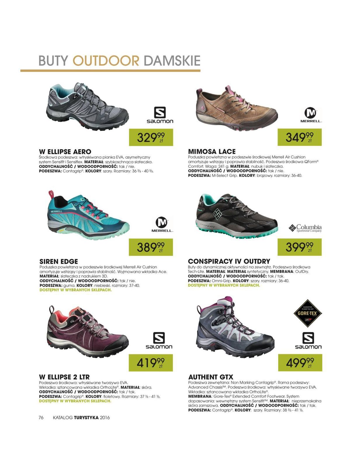 Gazetka promocyjna Go Sport str. 76