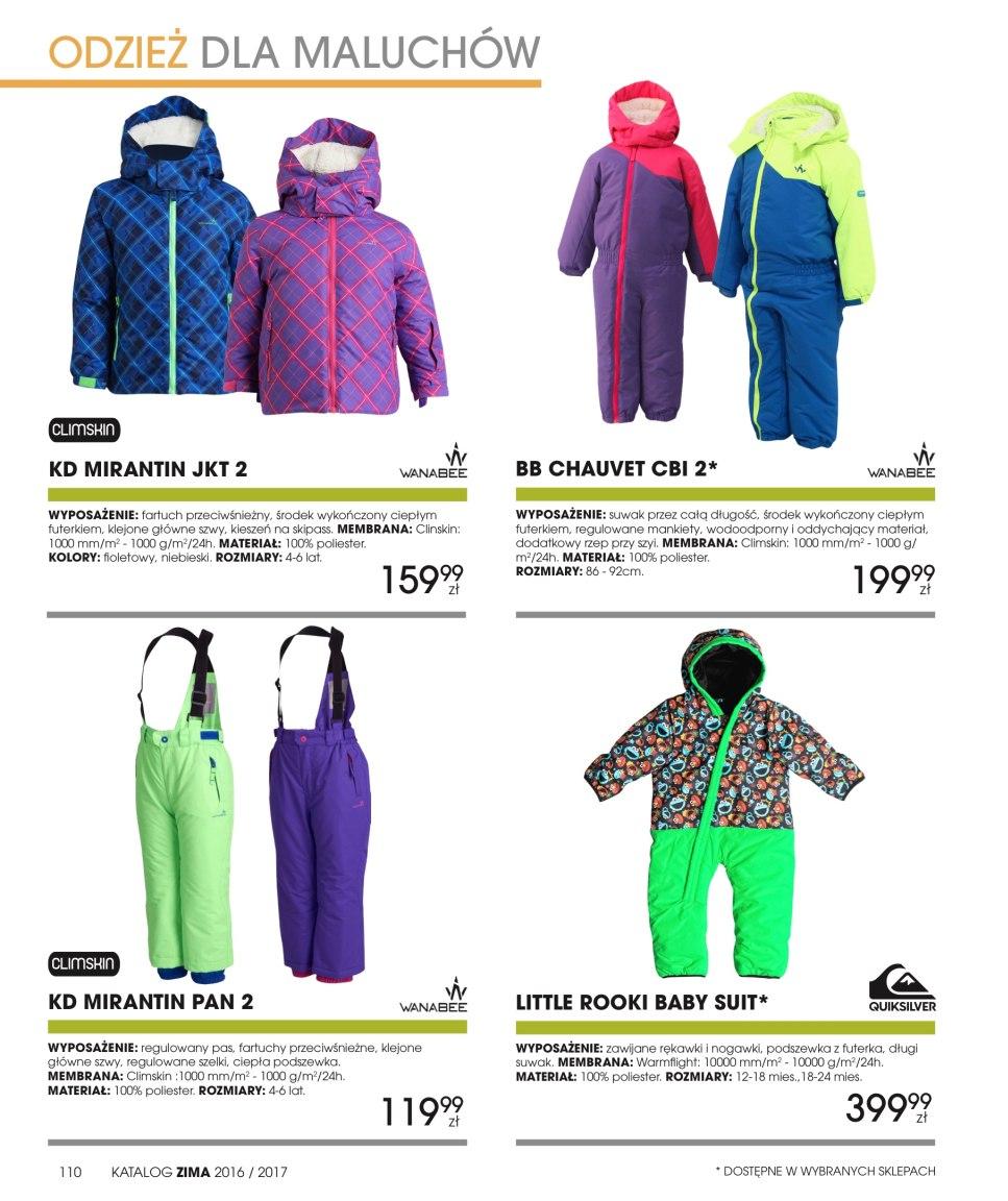 Gazetka promocyjna Go Sport str. 110