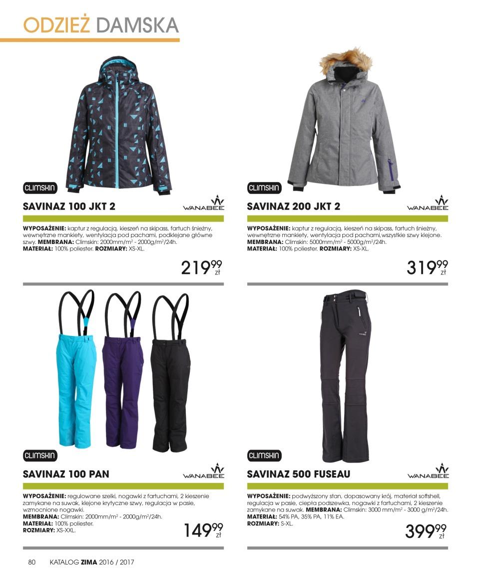 Gazetka promocyjna Go Sport str. 80