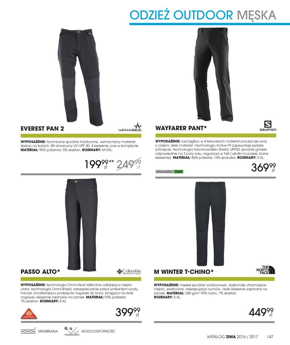 Gazetka promocyjna Go Sport str. 147