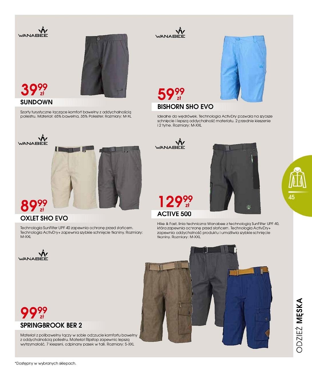 Gazetka promocyjna Go Sport str. 45