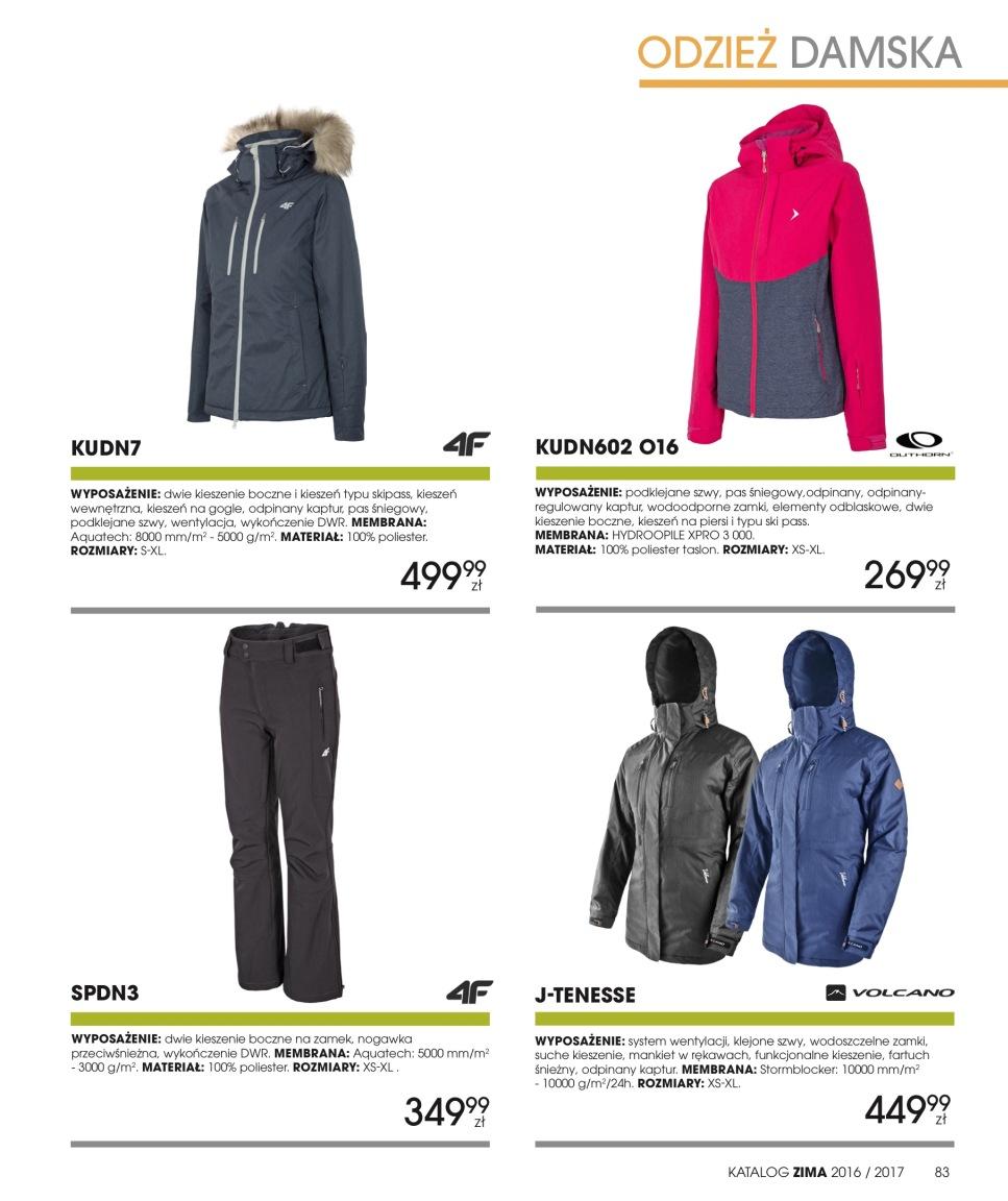Gazetka promocyjna Go Sport str. 83