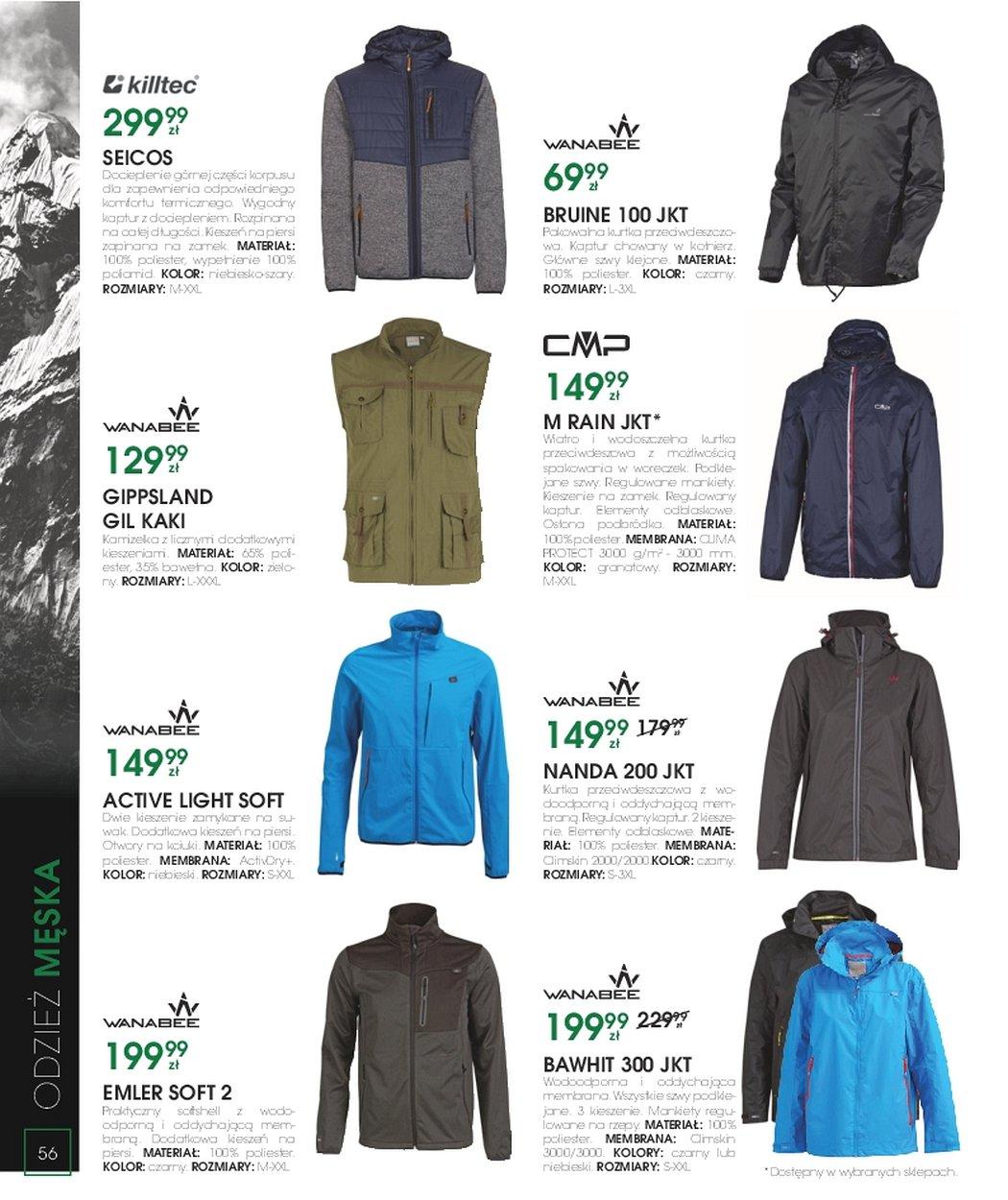 Gazetka promocyjna Go Sport str. 56