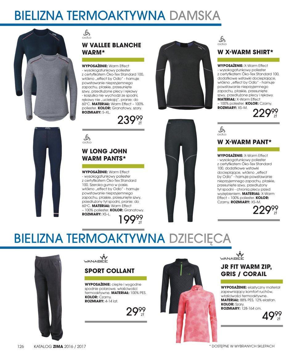 Gazetka promocyjna Go Sport str. 126