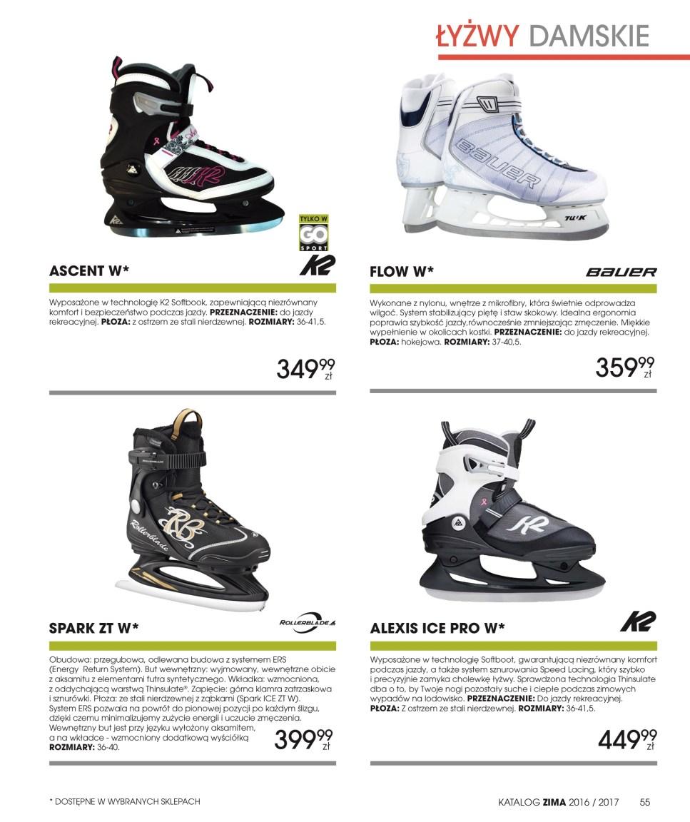 Gazetka promocyjna Go Sport str. 55