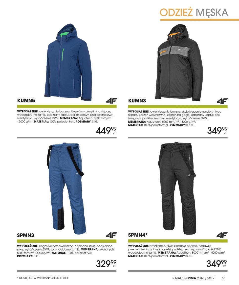 Gazetka promocyjna Go Sport str. 63