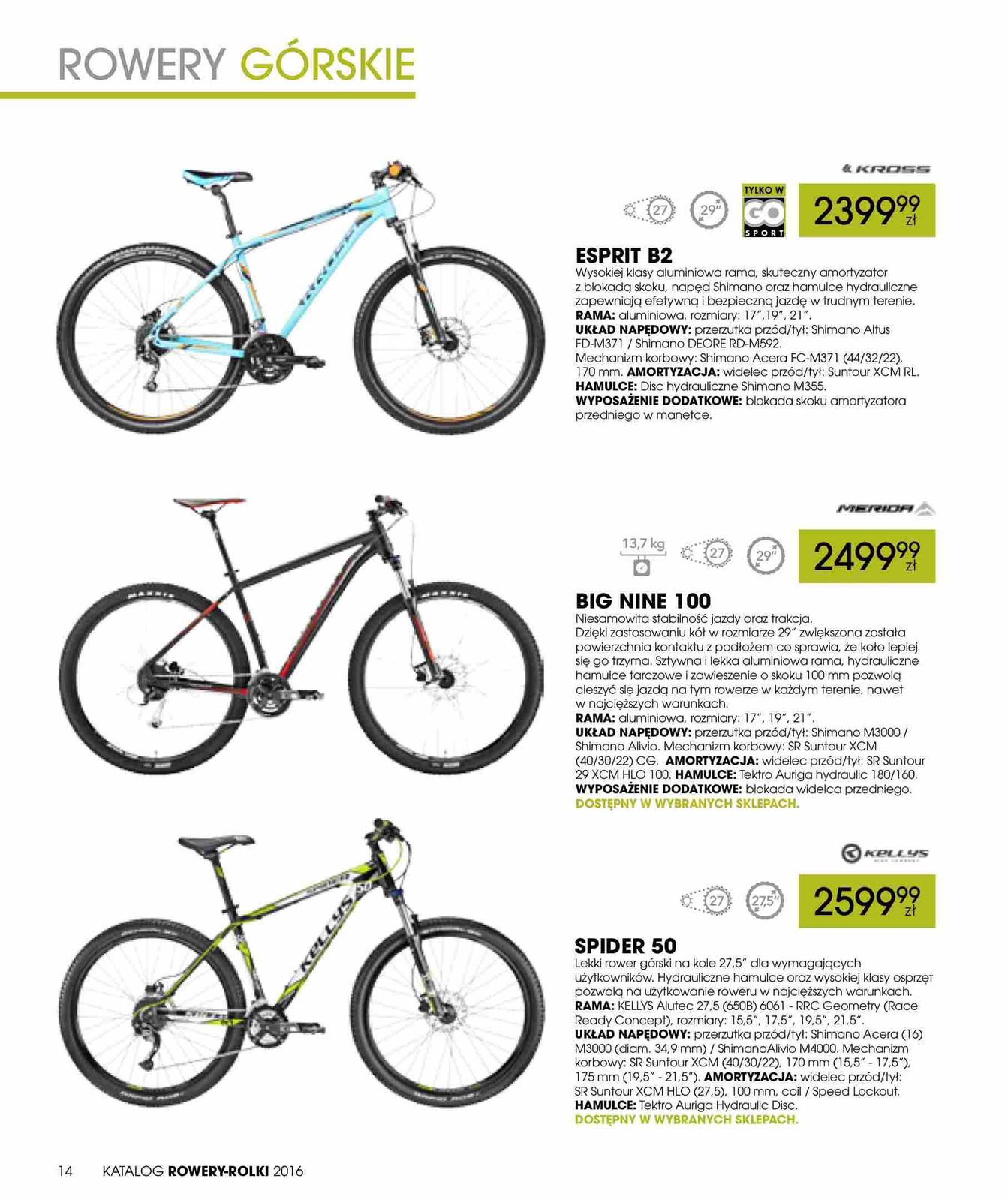 Gazetka promocyjna Go Sport str. 14