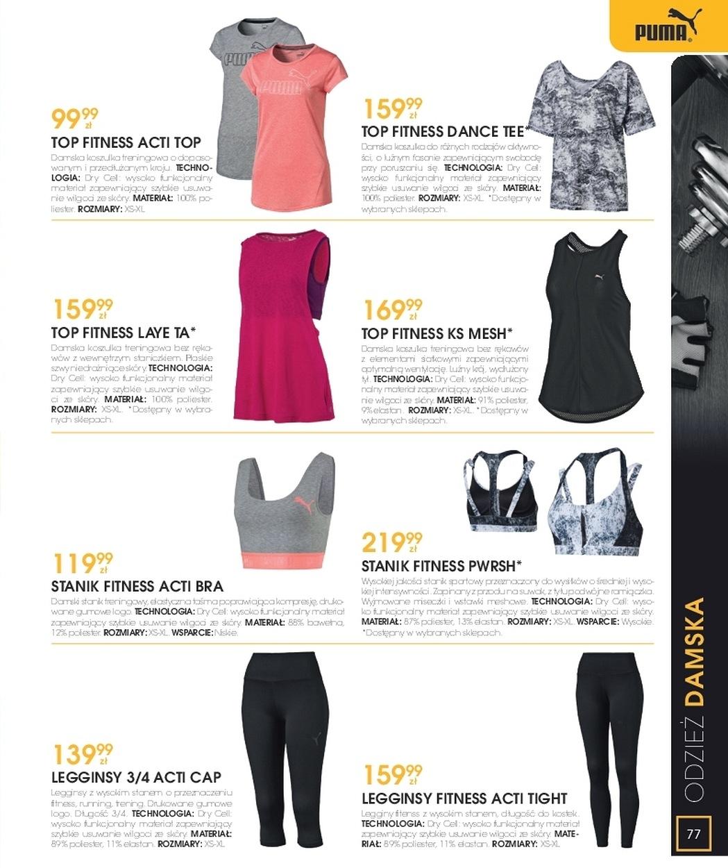 Gazetka promocyjna Go Sport str. 77