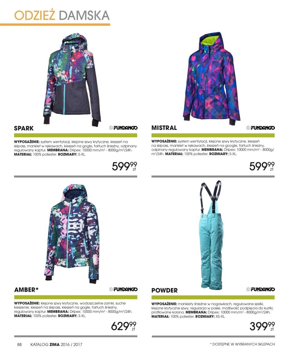 Gazetka promocyjna Go Sport str. 88