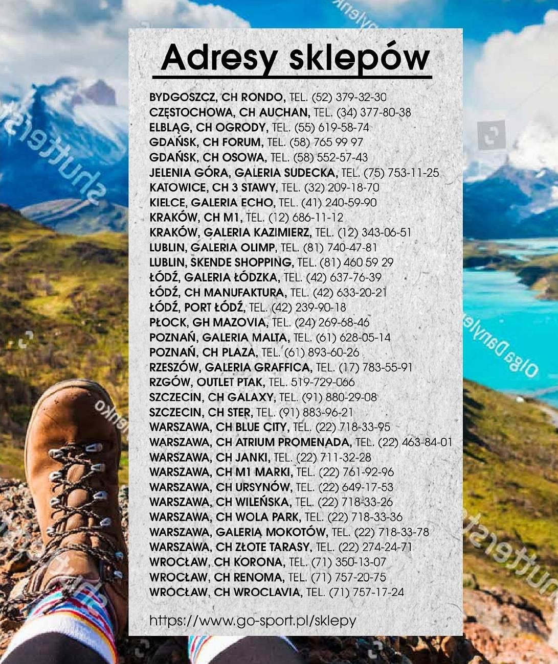 Gazetka promocyjna Go Sport str. 83